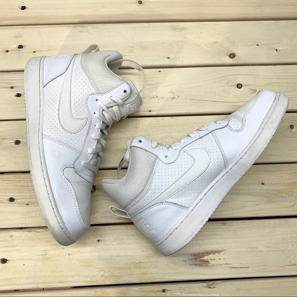 Nike Shoes - Nike Court Vision mid Womans 8.5 white